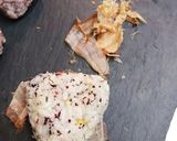 梅茶漬け素ゆかりお結び作り方4写真