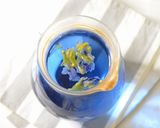 バタフライピーの青いカクテルゼリー☆作り方1写真