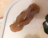 おせち、お食い初めにコンニャクの飾り切り作り方4写真