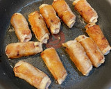 冷凍できちゃう！野菜の肉巻き照り焼き作り方5写真