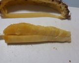 パイナップル飾り切り（三角ギザギザ）作り方3写真