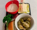 牡蠣のコンフィでクリームコロッケ作り方1写真