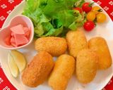 牡蠣のコンフィでクリームコロッケ作り方17写真