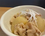 素材が生きる！豚バラ大根（みそ味）作り方8写真