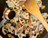 豚肉入りで大満足♪れんこんのきんぴら作り方5写真
