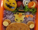 簡単ハロウィンカボチャ（キャラ弁おかず）作り方9写真
