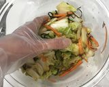 白菜使い切り♬白菜の松前漬け風浅漬サラダ作り方4写真