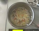 生スピルリナのグリーンクラムチャウダー作り方4写真