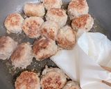 フライパンで簡単♪ミートボールトマト煮作り方6写真