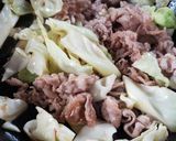 白米すすむ！簡単基本の牛肉とキャベツ炒め作り方4写真