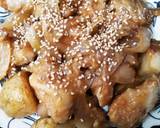 簡単に♪鶏むね肉の味噌マヨポテト♪作り方6写真