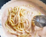 ☆明太子クリームパスタ☆作り方5写真