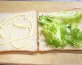 クリームコロッケでサンドイッチ作り方3写真