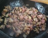 椎茸とベーコン香るほうれん草のソテー作り方2写真