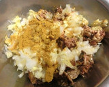 白菜といわし缶のカレーマヨサラダ作り方2写真