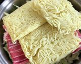 無水鍋で焼きそば作り方1写真