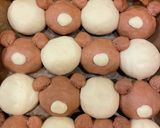バレンタインに♫くまのちぎりパン作り方19写真