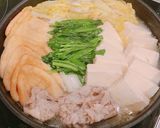 鍋つゆいらず、塩麹で、豚肉のにんにく塩鍋作り方5写真