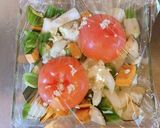 減塩時短野菜をたっぷり食べたい人のおかず作り方1写真