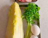 白菜の卵とじ作り方1写真