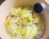 白菜の卵とじ作り方8写真