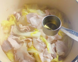 白菜の卵とじ作り方9写真