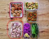 作り置き、鶏肉のにんにく風味塩麹漬け。作り方6写真