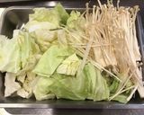 簡単　豚バラとキャベツの柚子胡椒炒め作り方1写真