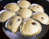 甘納豆入り蒸しパン（土鍋の蓋で蒸し器）作り方9写真