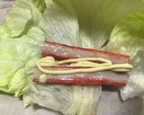 レタスで春巻き☆作り方3写真