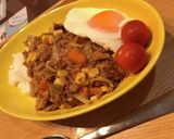 私のざっくりキーマカレー☆市販ルーで作り方9写真