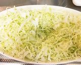 【節約時短絶品】お好み焼き風サラダ作り方1写真