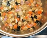 鶏肉と大豆と人参と昆布と鶏肉の五目煮作り方3写真