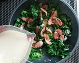 栄養満点☆ソフトケールのクリーム煮。作り方6写真