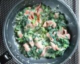 栄養満点☆ソフトケールのクリーム煮。作り方8写真