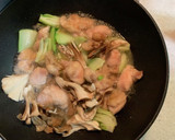 中華風鶏肉と青梗菜のクリーム煮作り方5写真