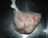 レンジで簡単✿塩ダレ・チキン作り方1写真