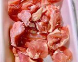 揚げない手抜き！フライパンひとつで酢鶏☆作り方1写真