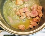 鶏肉と舞茸と白菜のクリーム煮・スープ作り方2写真
