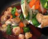 揚げない手抜き！フライパンひとつで酢鶏☆作り方12写真