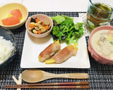 鶏肉と舞茸と白菜のクリーム煮・スープ作り方8写真