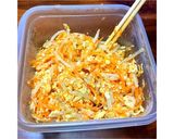 簡単１０分お弁当に♪レンジで人参しりしり作り方3写真
