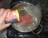 トマト缶ビタミン和風スープ♪簡単漢方作り方12写真