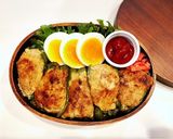 のっけ弁当(ピーマン肉詰め2)作り方1写真