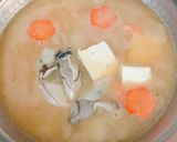 牡蠣の味噌鍋作り方10写真