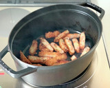 簡単に【キャベツとさつま揚げのお味噌汁】作り方2写真