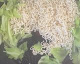 サッポロ一番塩ラーメンで焼きラーメン！作り方4写真