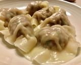 セロリの水餃子作り方5写真