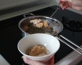 お正月の定番お雑煮の大豆ミート入りレシピ作り方3写真