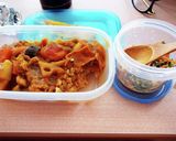レンジある人は是非！カレー弁当！作り方4写真